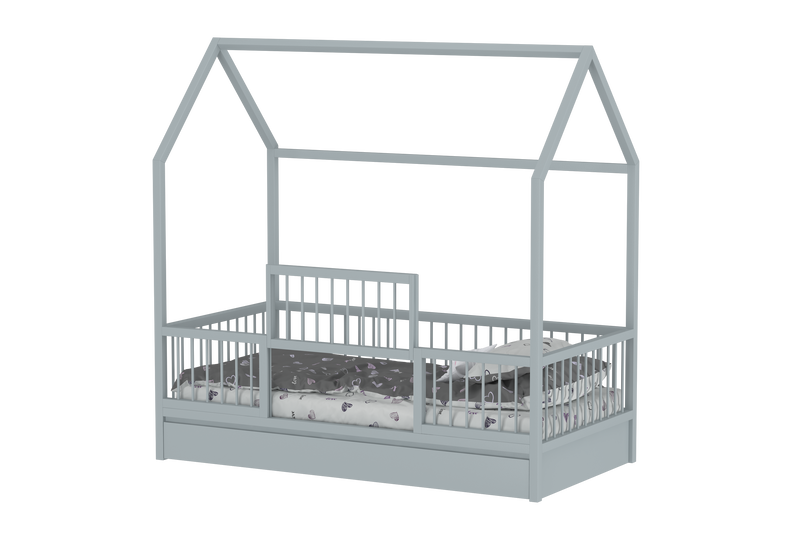 The LittleBird Floor Hut Bed B2 with Storage