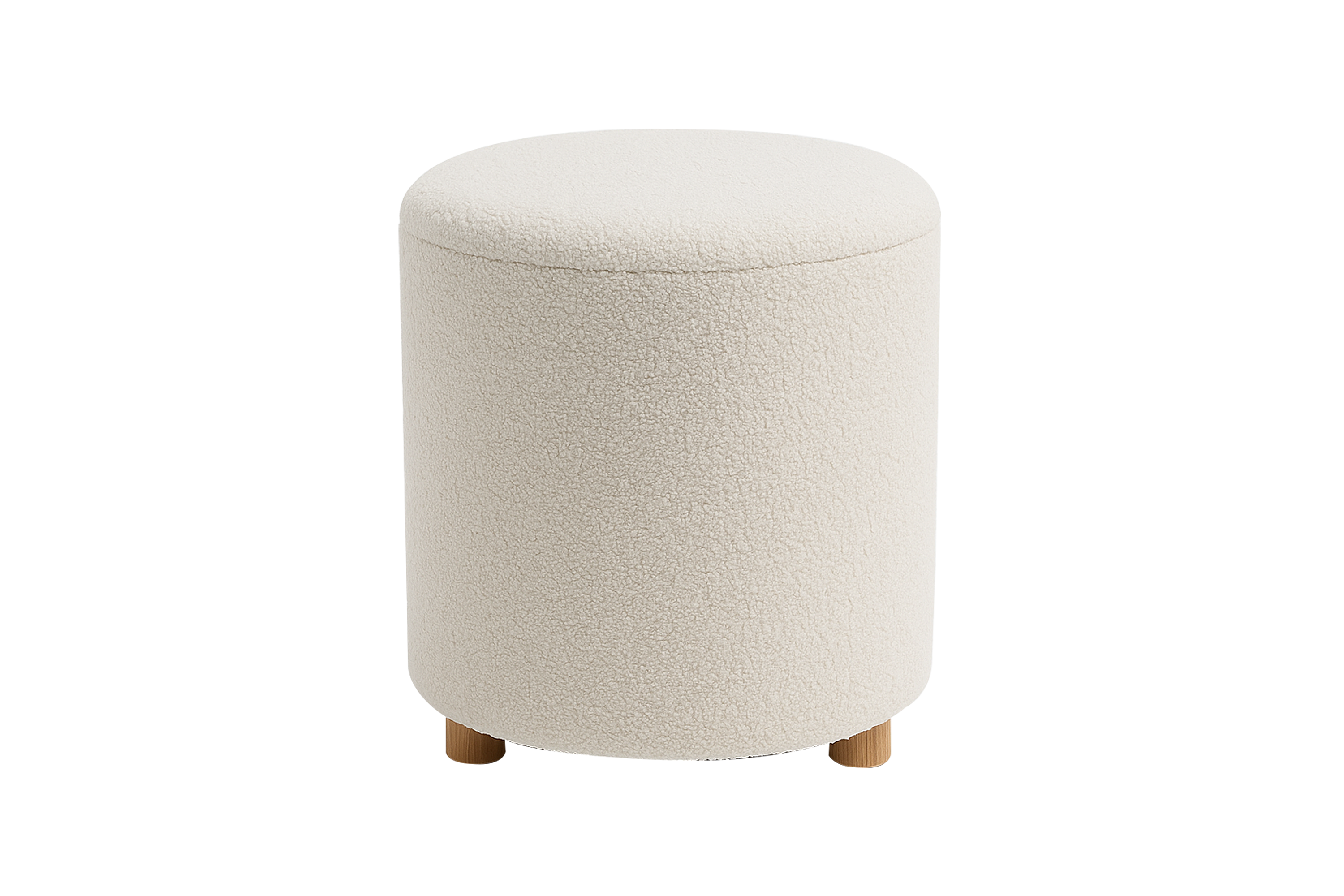 Pebble Bouclé Pouf