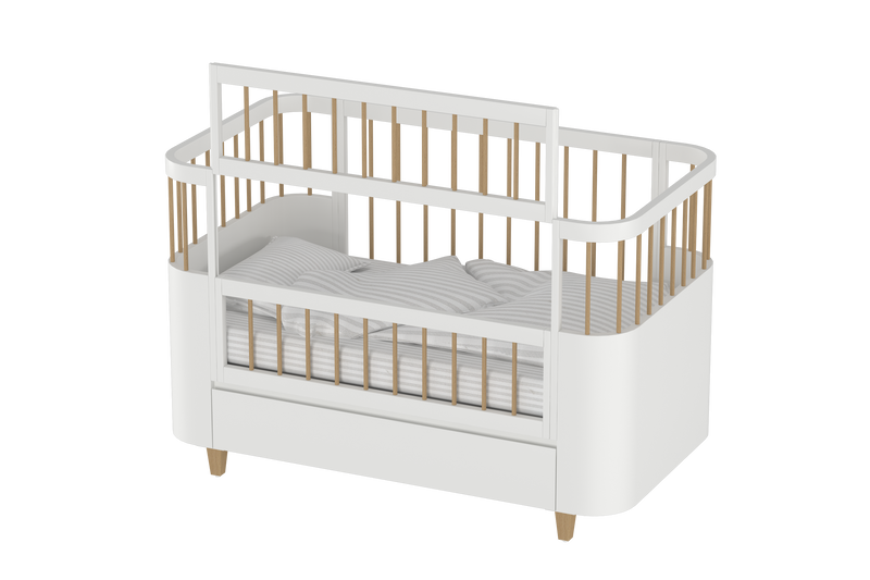 5 In 1 Oasis Co-Sleeping Crib With Storage