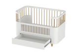 5 In 1 Oasis Co-Sleeping Crib With Storage