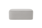 Pebble Bouclé Storage Bench
