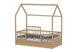 The LittleBird Floor Hut Bed B2 with Storage