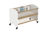 Feather Crib with Folding Sides
