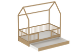 The LittleBird Floor Hut Bed B2 with Storage