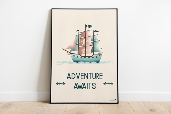 Adventure Awaits Wall Art