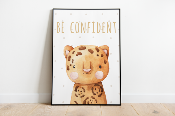 Be Confident Leopard
