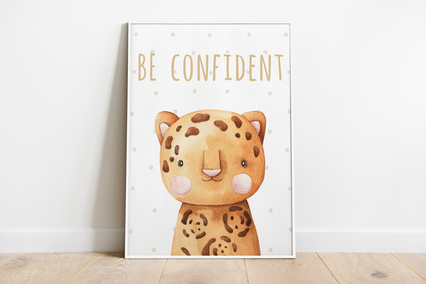 Be Confident Leopard