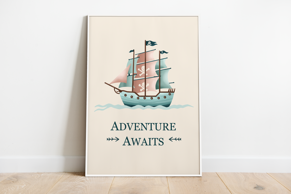 Adventure Awaits Wall Art