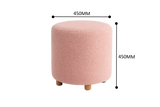 Pebble Bouclé Pouf