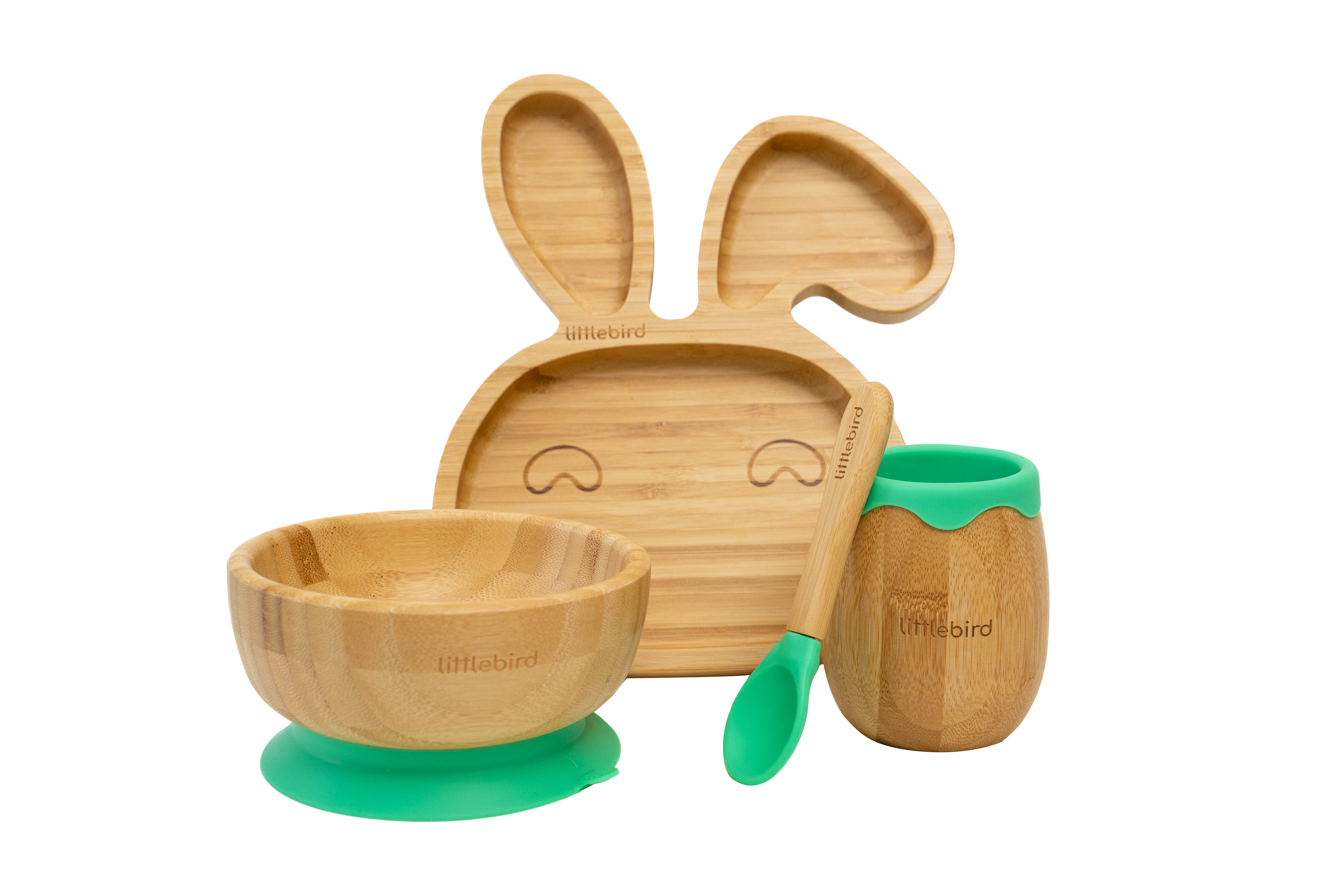 Bunny Life Bamboo Feeding Set