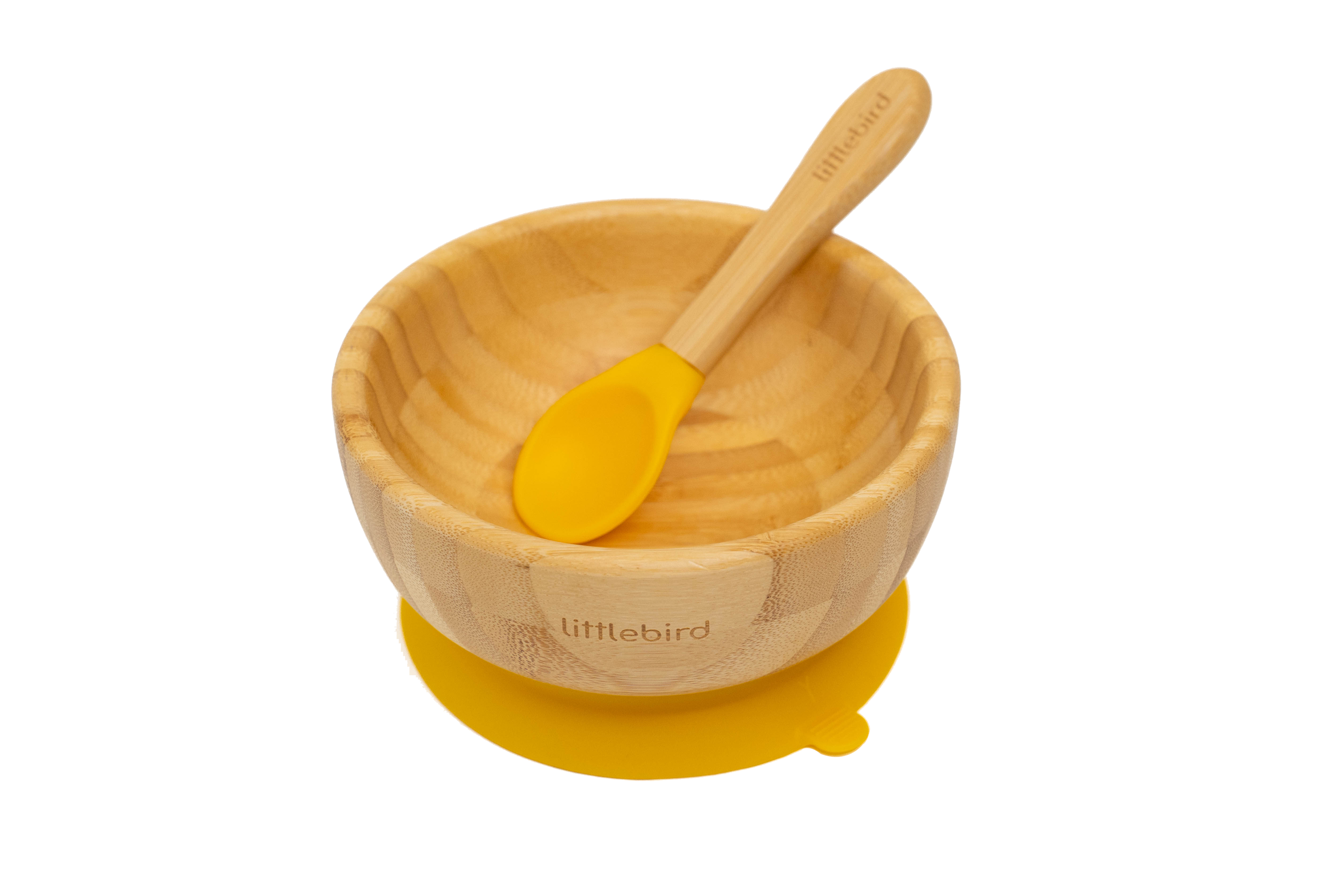 Bamboo Bowl + Spoon Set