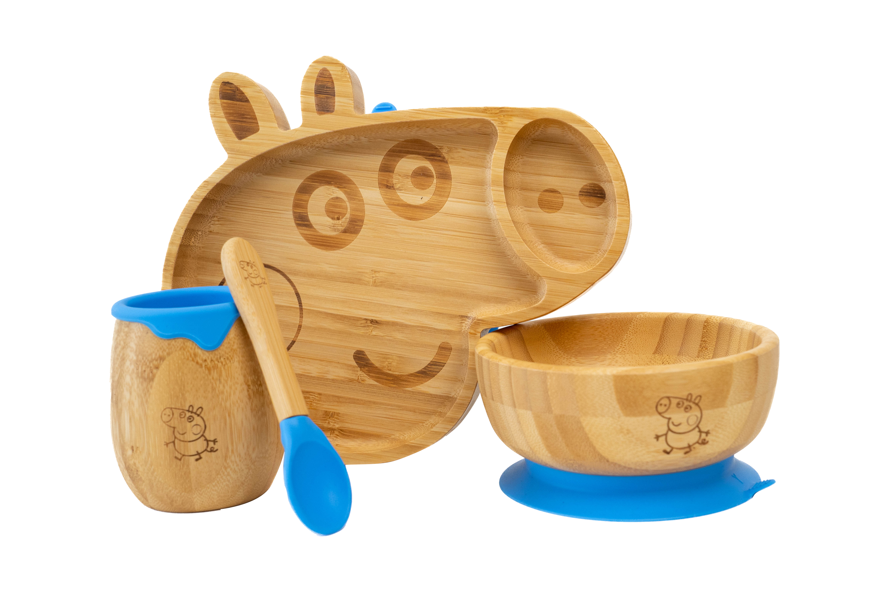Limited Edition George Pig Bamboo Feeding Set