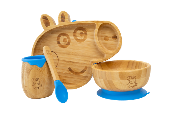 Limited Edition George Pig Bamboo Feeding Set