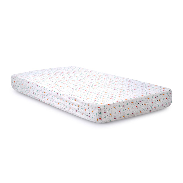 Llama Life- Fitted Cot Sheets in Organic Cotton