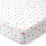 Llama Life- Fitted Cot Sheets in Organic Cotton