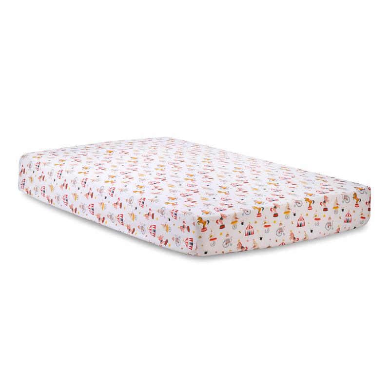 Circus Life - Fitted Cot Sheets in Organic Cotton