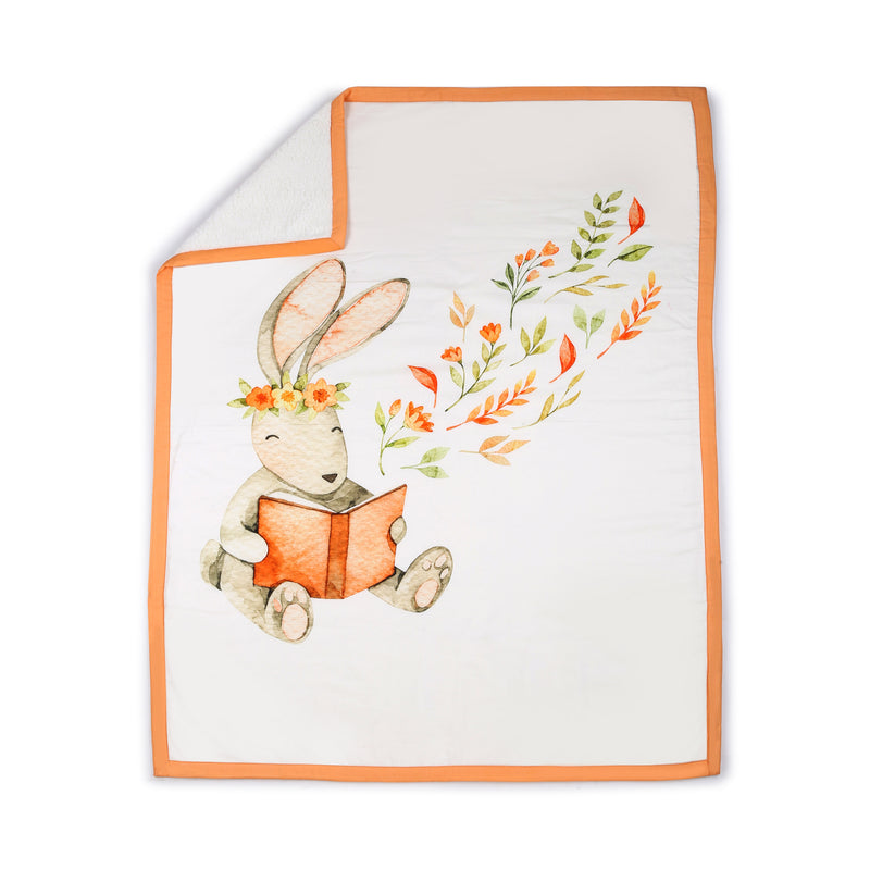 Bunny Life- Cold Weather Quilt in Organic Cotton