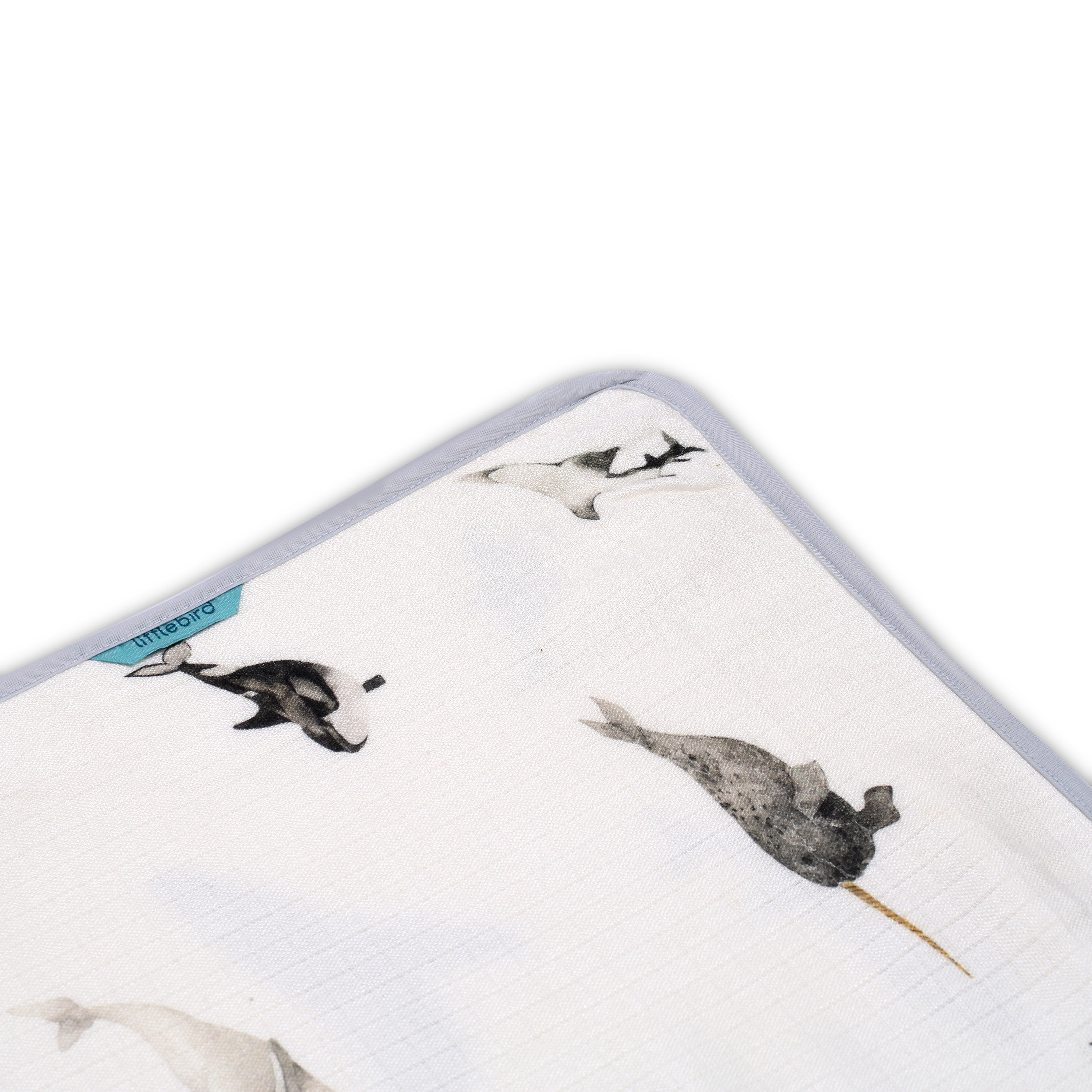 Seaworld- 4 Layer Bamboo Muslin Blanket