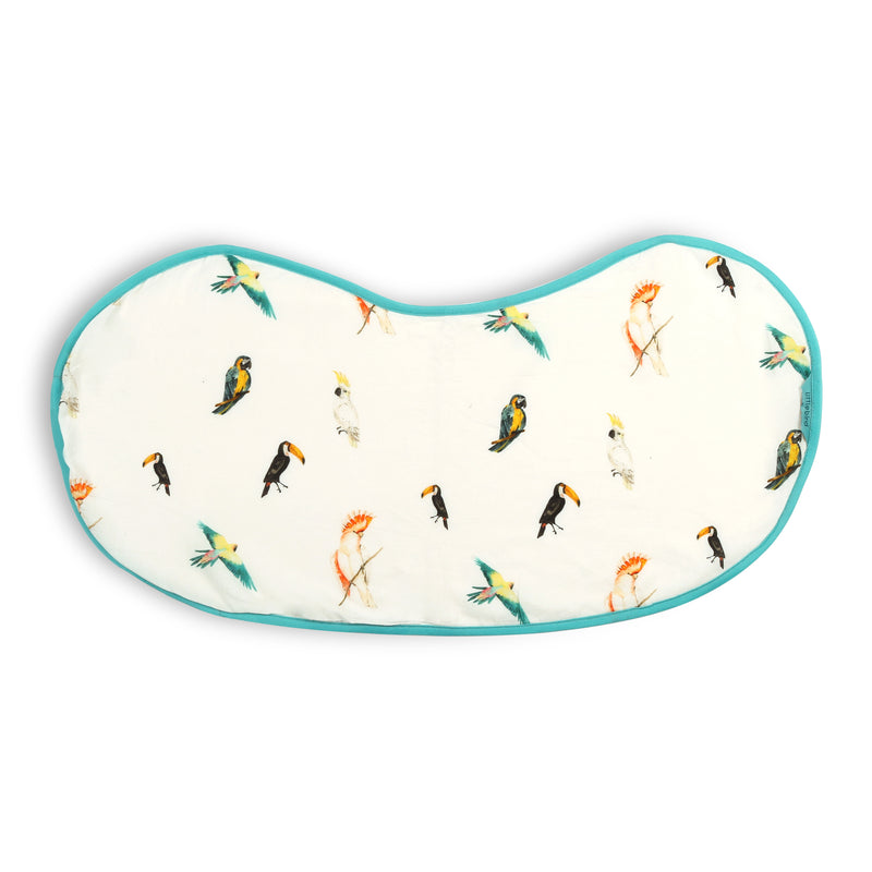 Bird Life Burping Cloth Bib