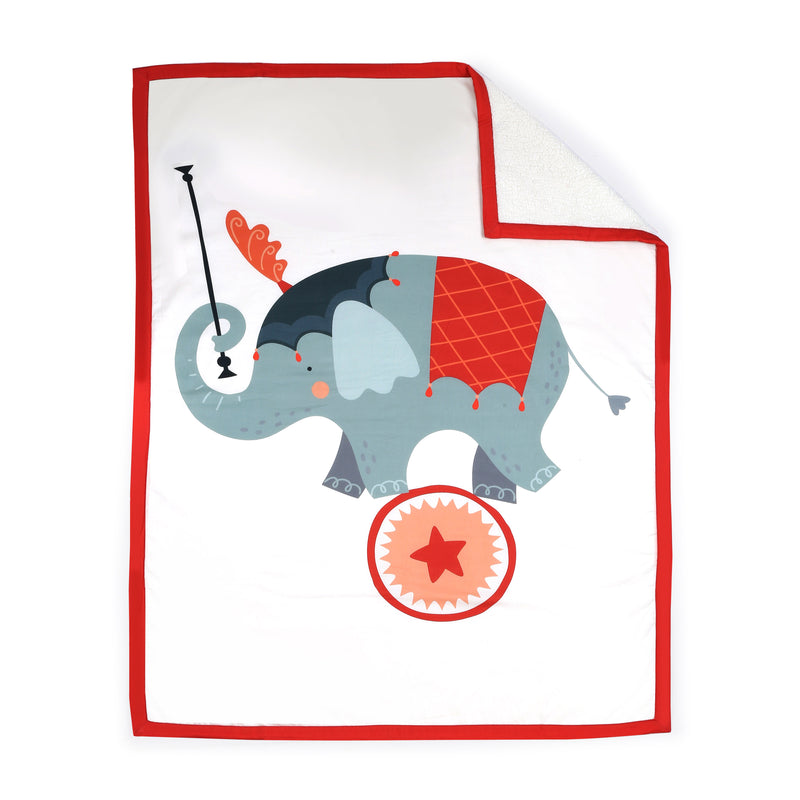 Elephant Life- Cold Weather Quilt in Organic Cotton