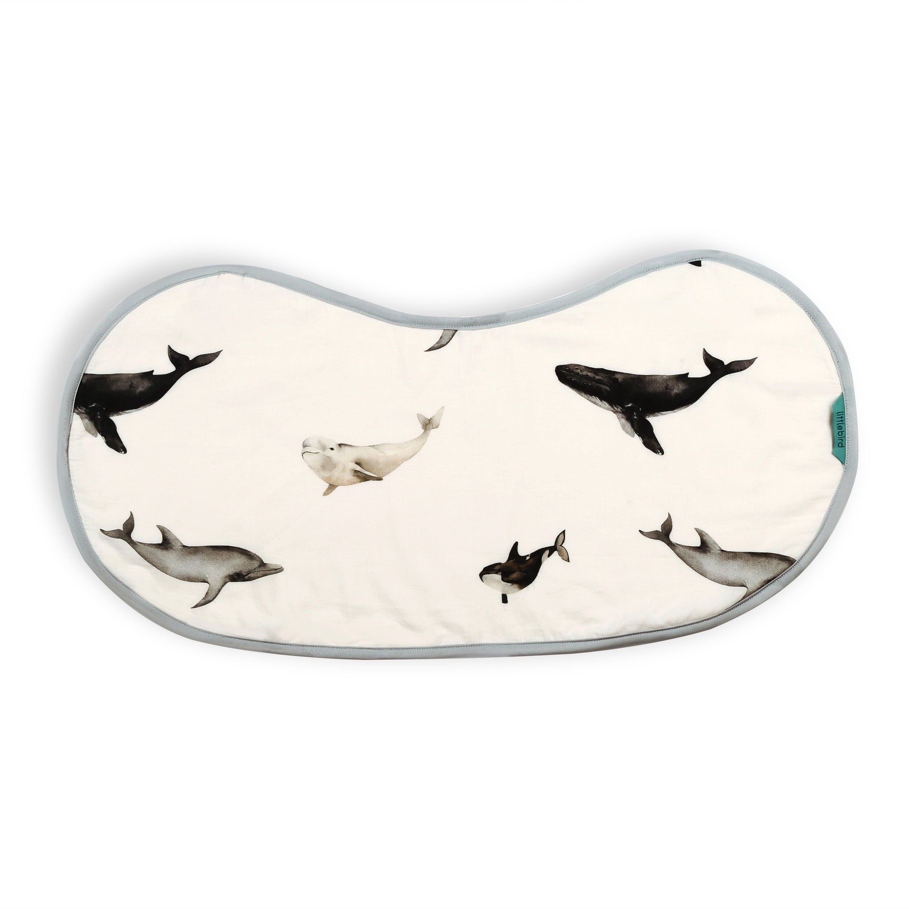 Sea Life Burping Cloth Bib