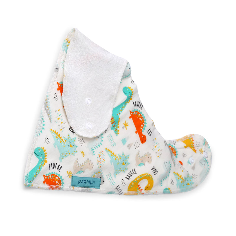 LittleBird Little Dino Bibs- Packs of 2