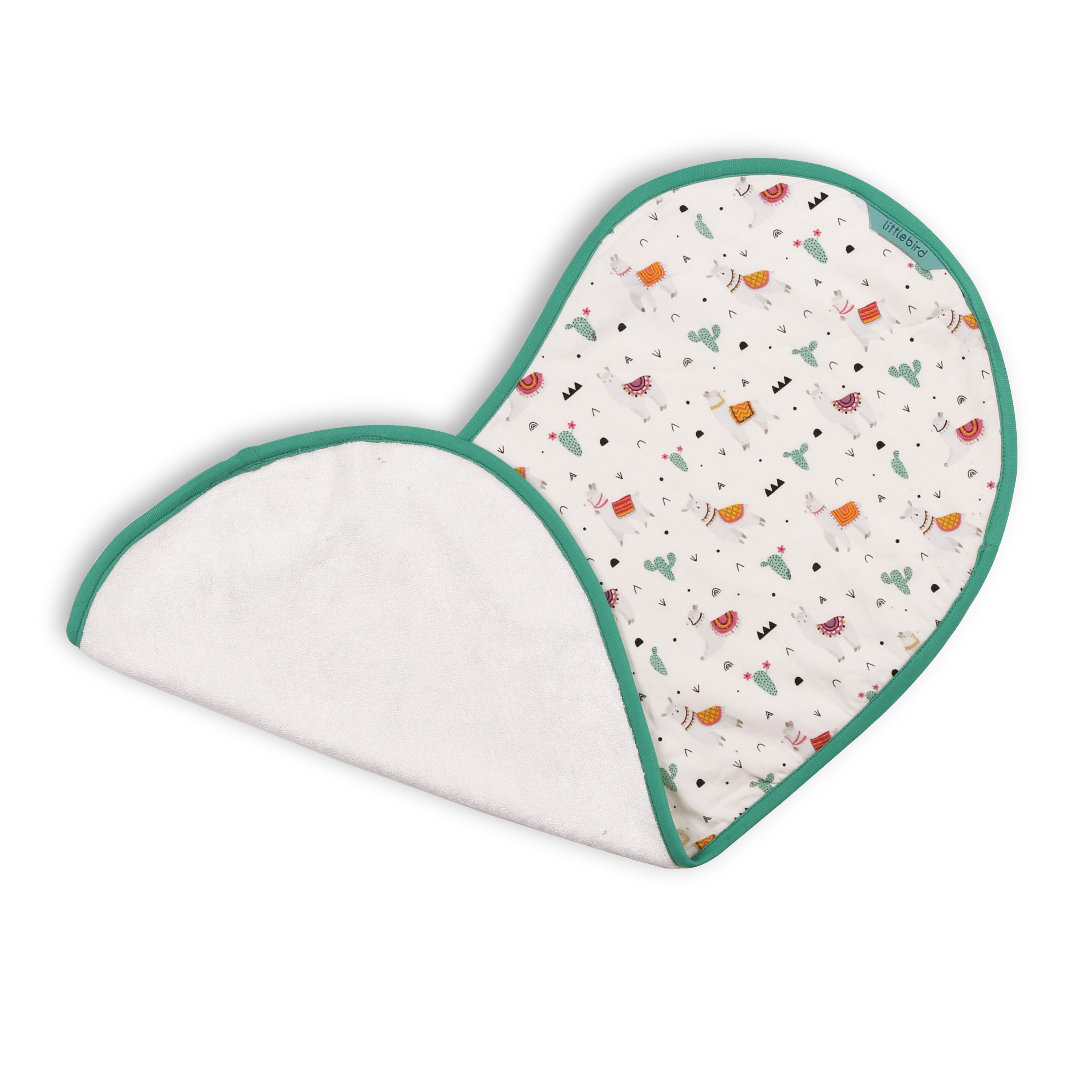 Llama Life Burping Bib Cloth