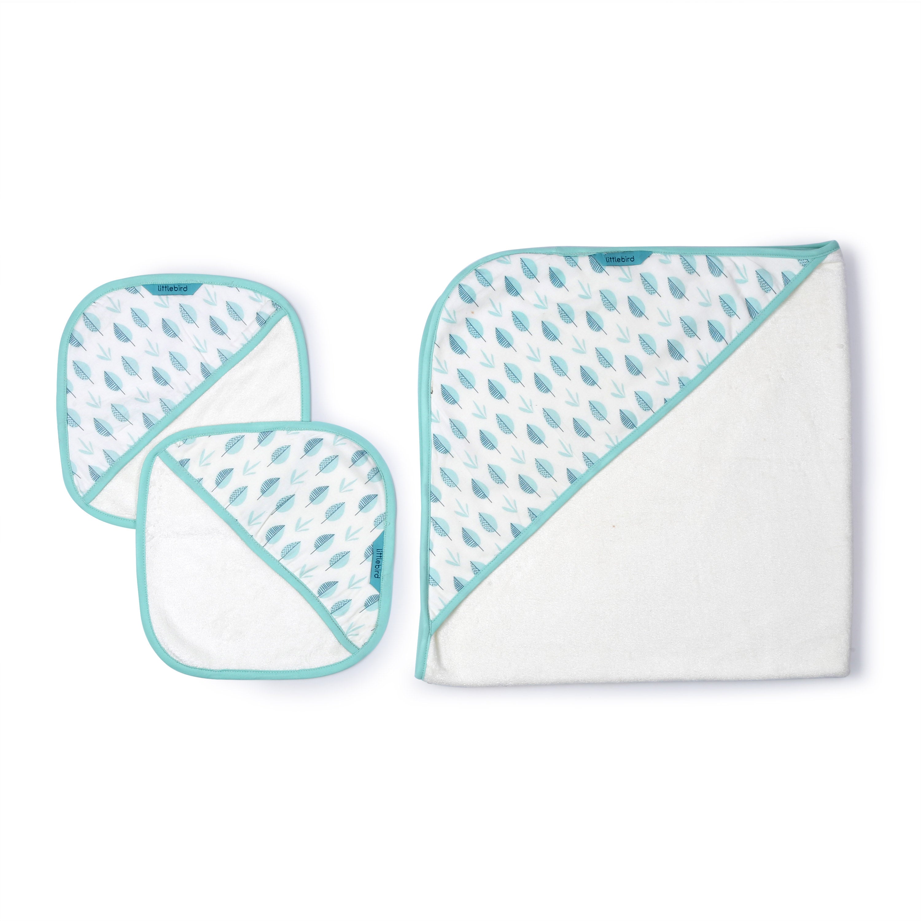 Spring Life- Hooded Bamboo Towel Set