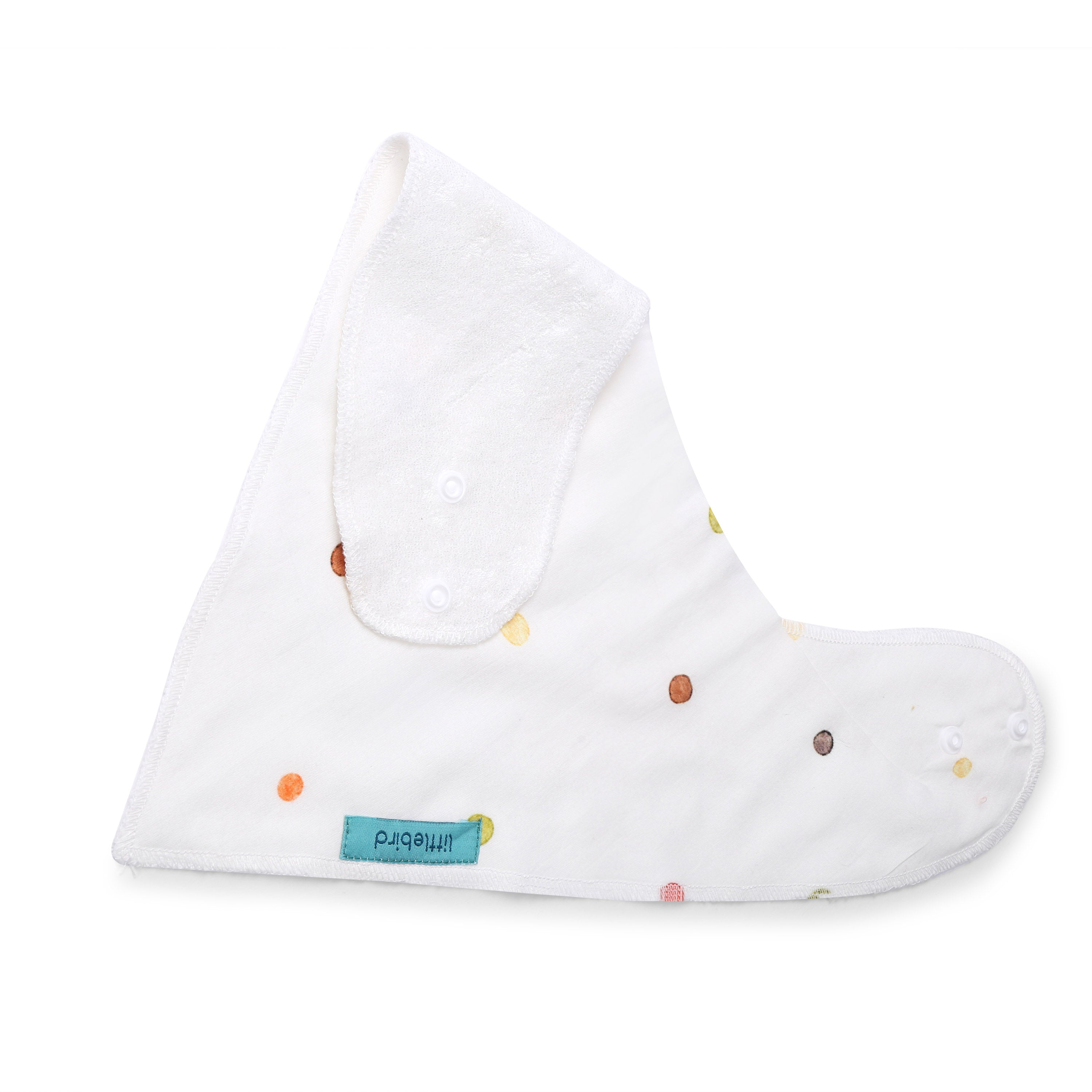 LittleBird Polka Dot Bibs- Pack of 2