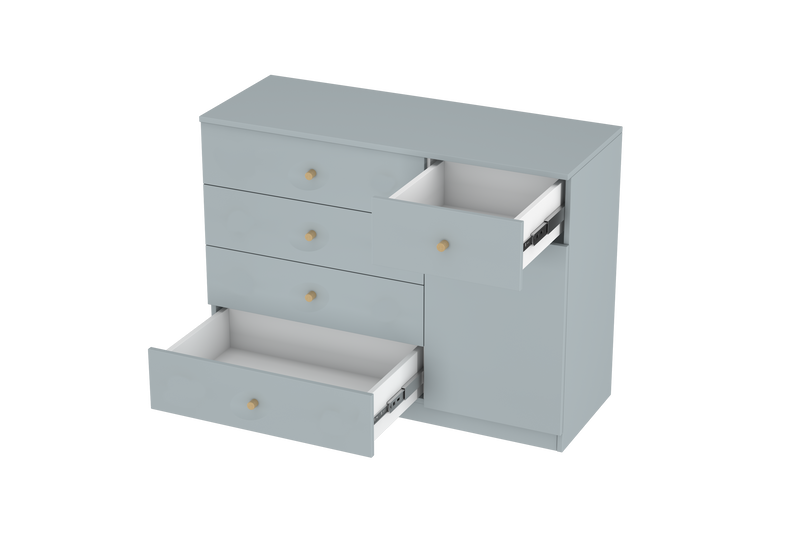 LittleBird Chest of Drawer S10 in Grey