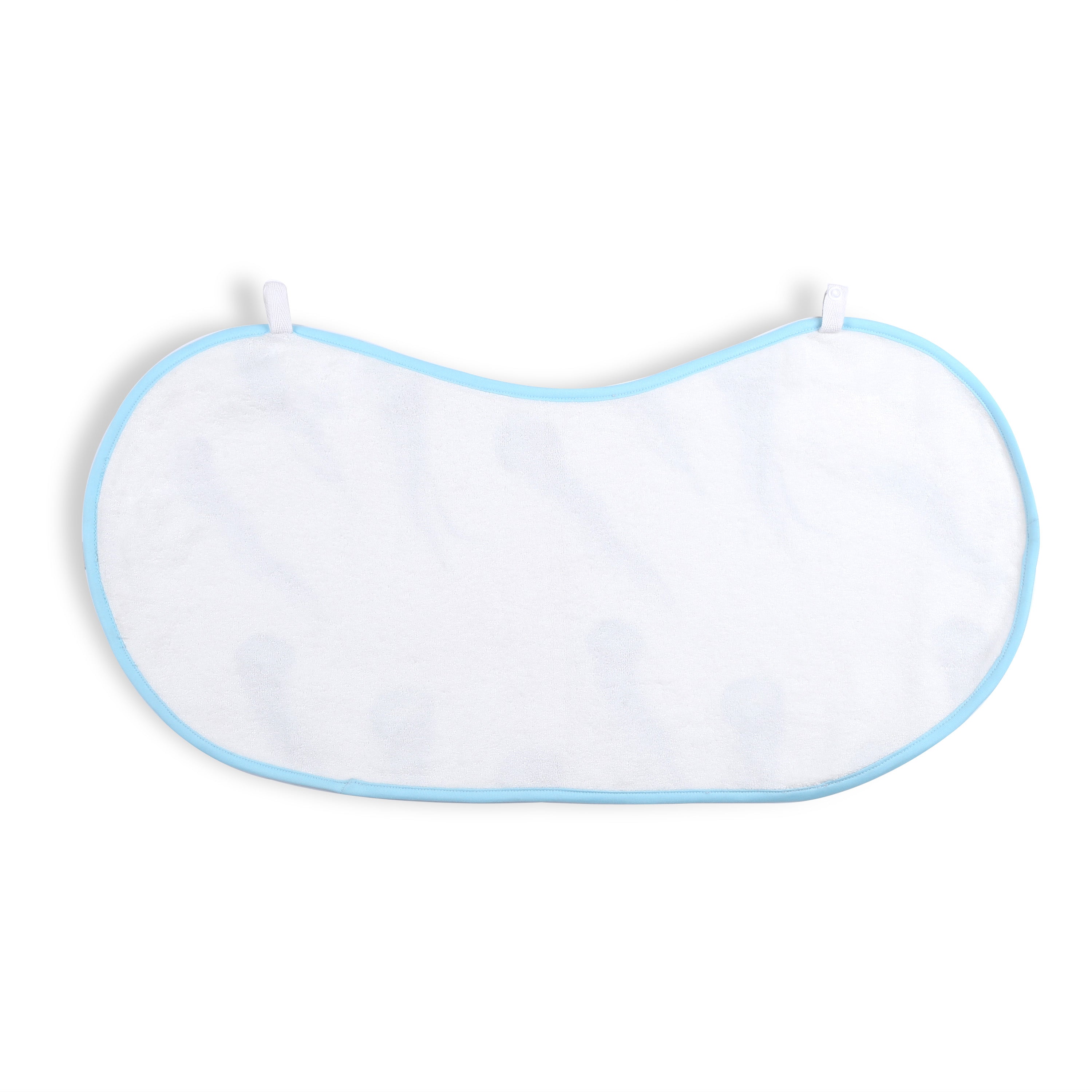 Jellyfish Life Burping Cloth Bib