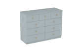 LittleBird Chest of Drawer S3 in Grey