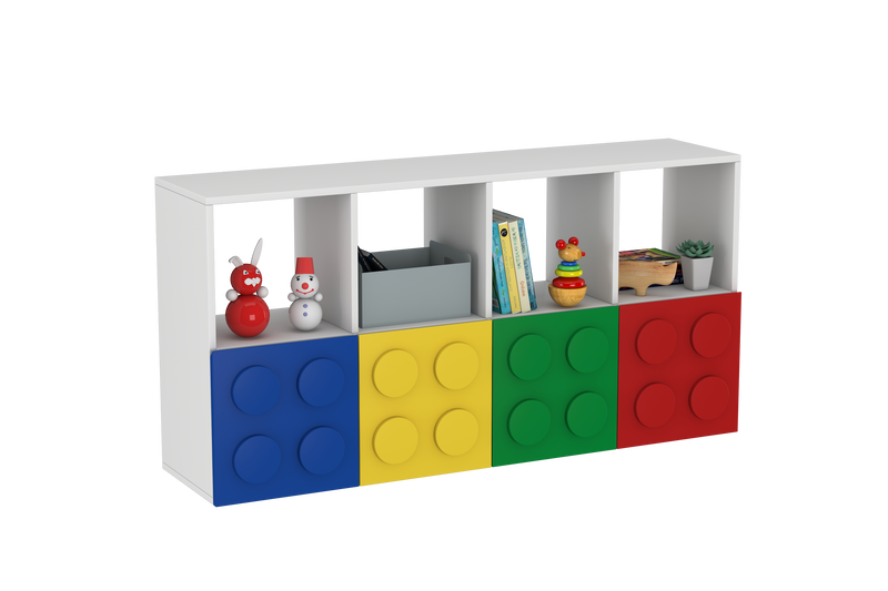 LEGO MONTESSORI SHELF IN MULTICOLOUR