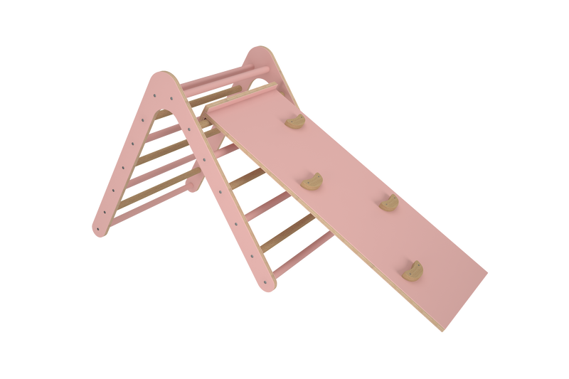 Pink Triangle Ramp Climber and Ramp Combination Set – LittleBird India