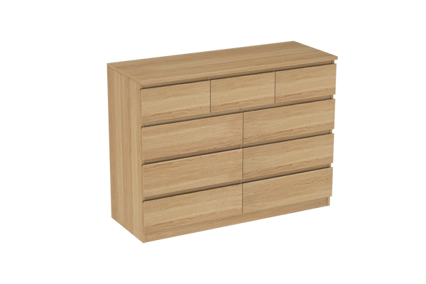 LittleBird Chest of Drawer S3 in Oak