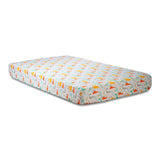 Dino Life- Fitted Cot Sheets in Organic Cotton