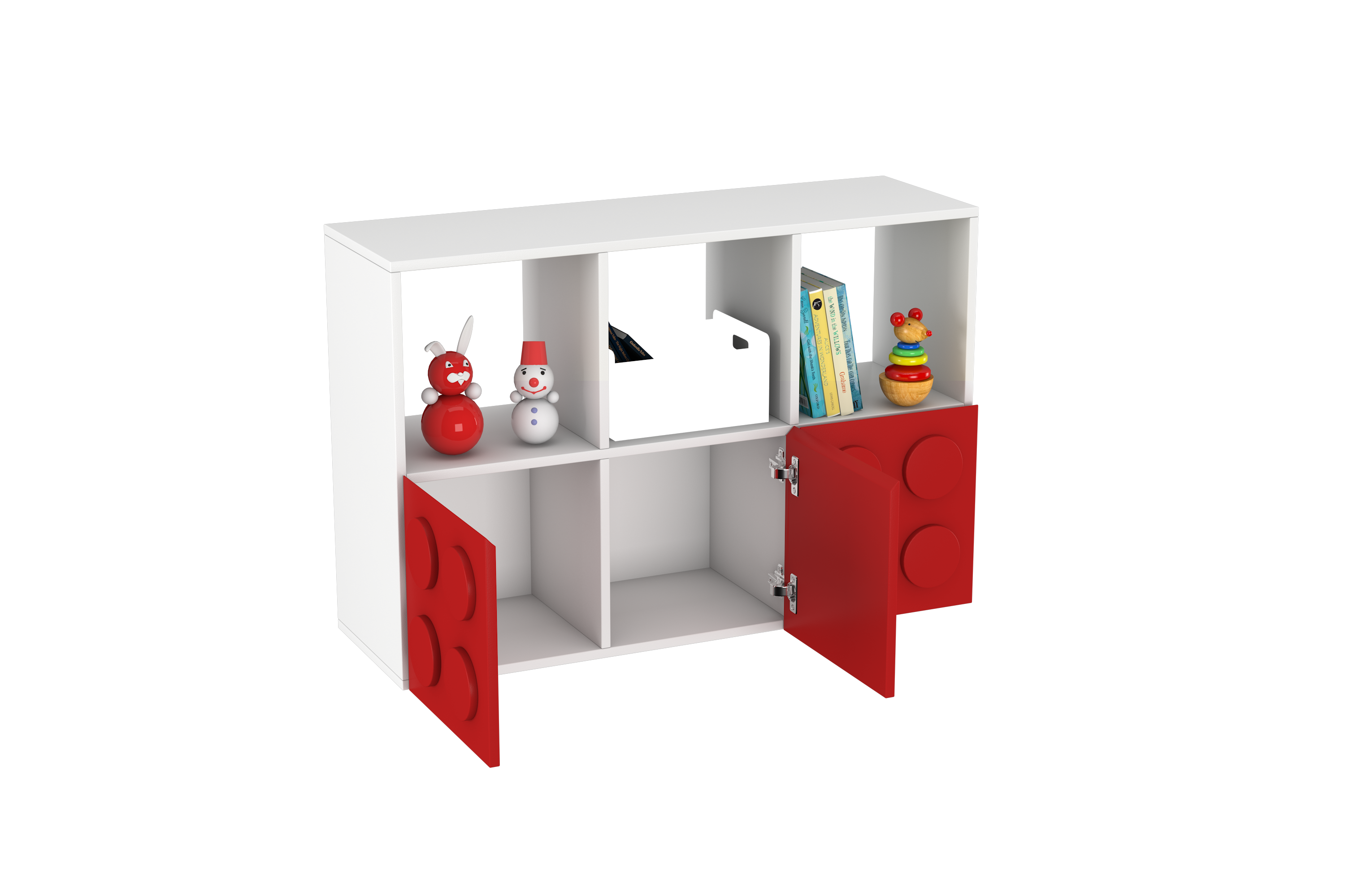 Lego Inspired Montessori Shelves 3x2