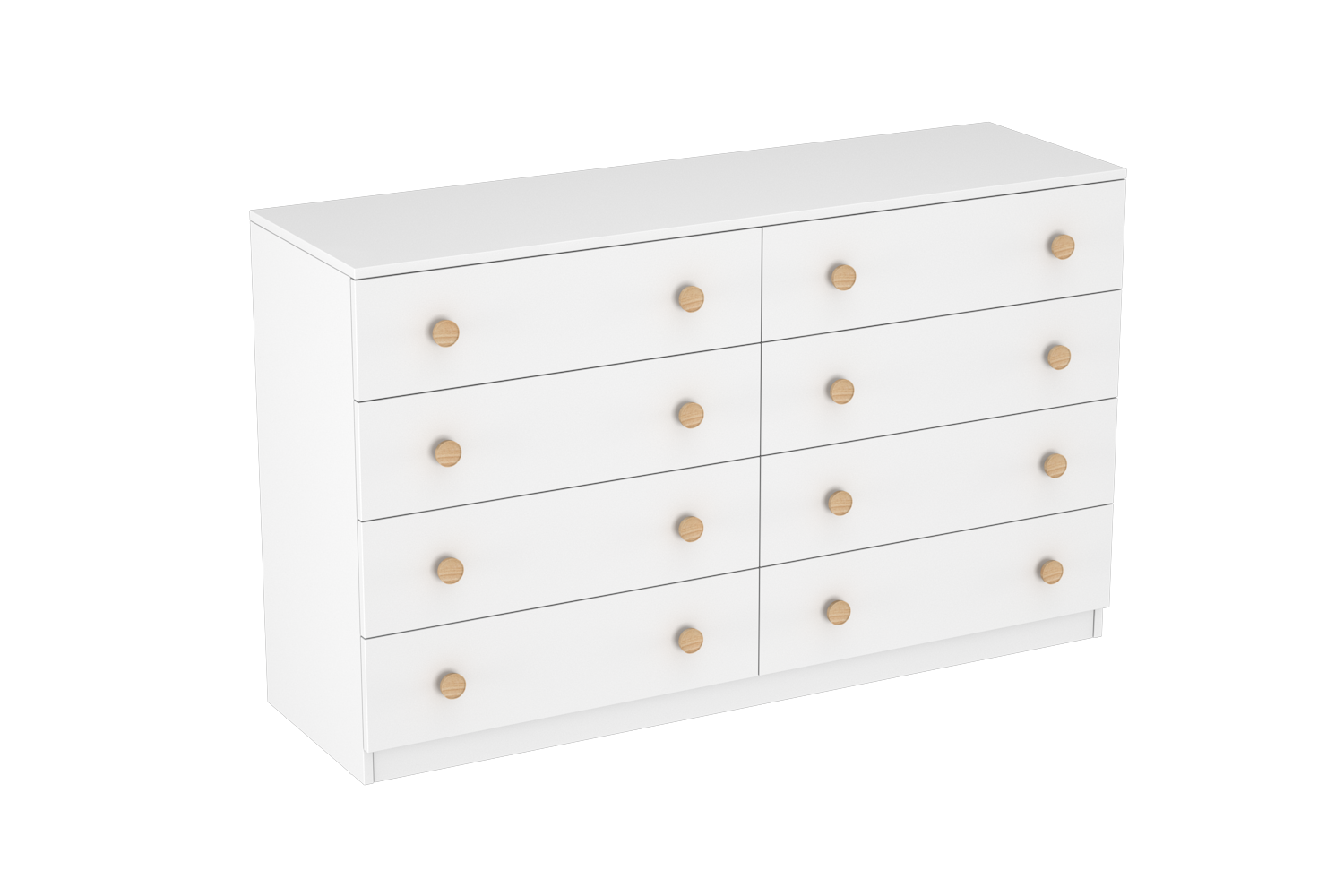 LittleBird Chest of Drawer S2 in White