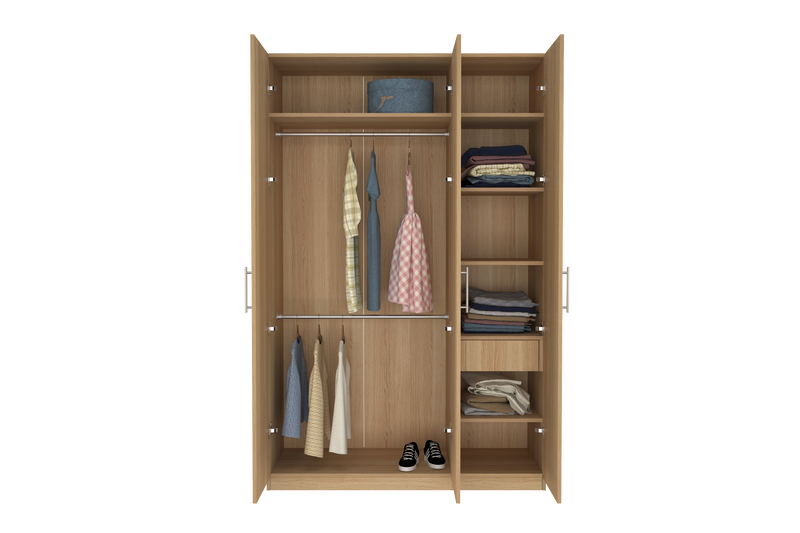 Elegant Three Door Wardrobe D3