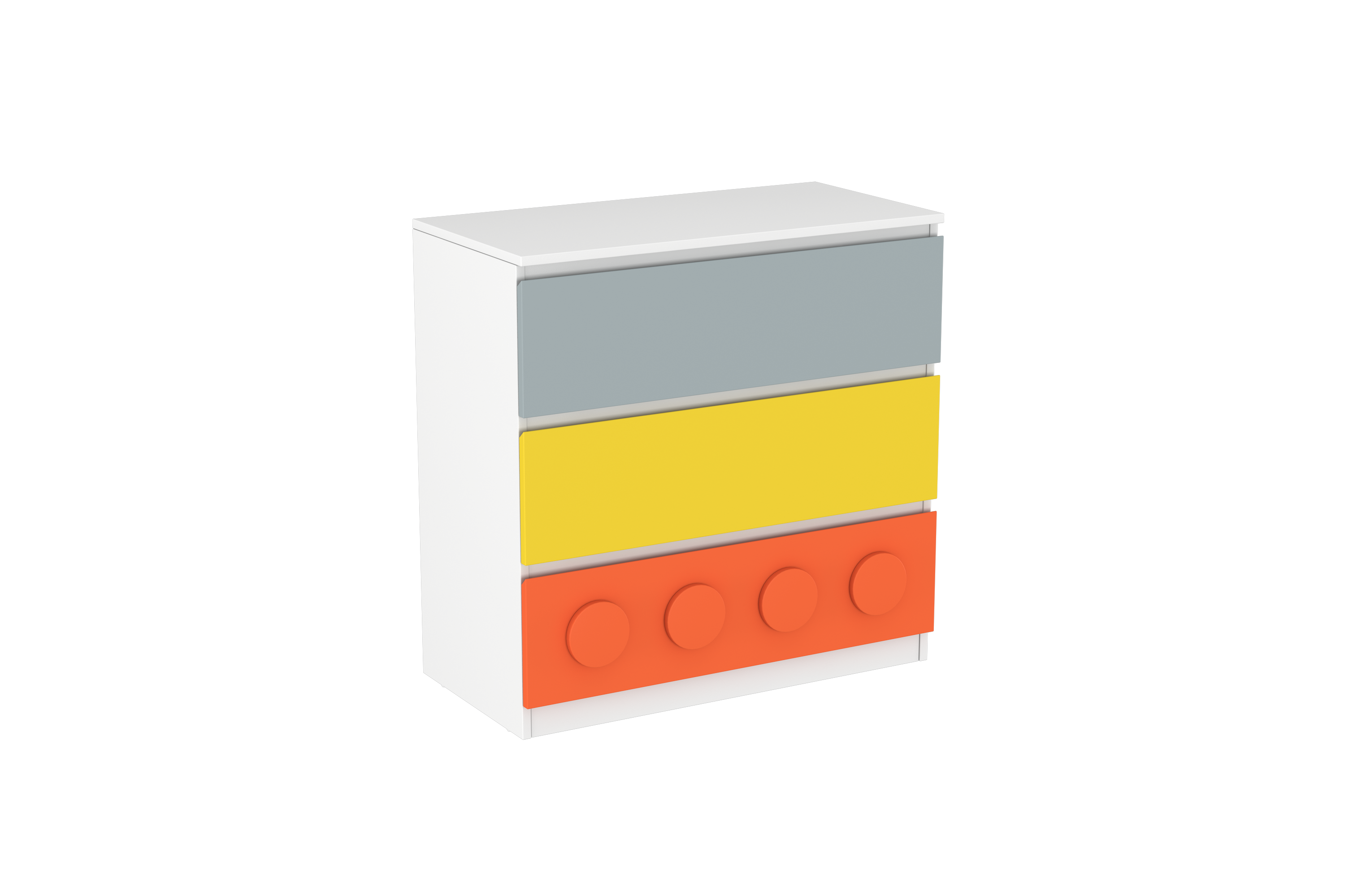 Lego Inspired Chest of Drawers D3