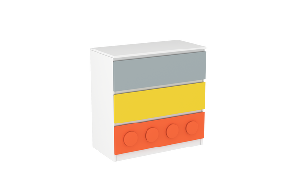 Lego Inspired Chest of Drawers D3