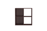 Montessori 2x2 Shelves In Oak & acacia laminate