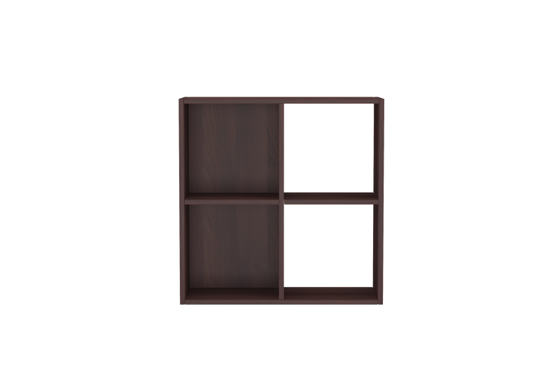 Montessori 2x2 Shelves In Oak & acacia laminate