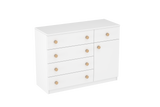 LittleBird Chest of Drawer S5 in White