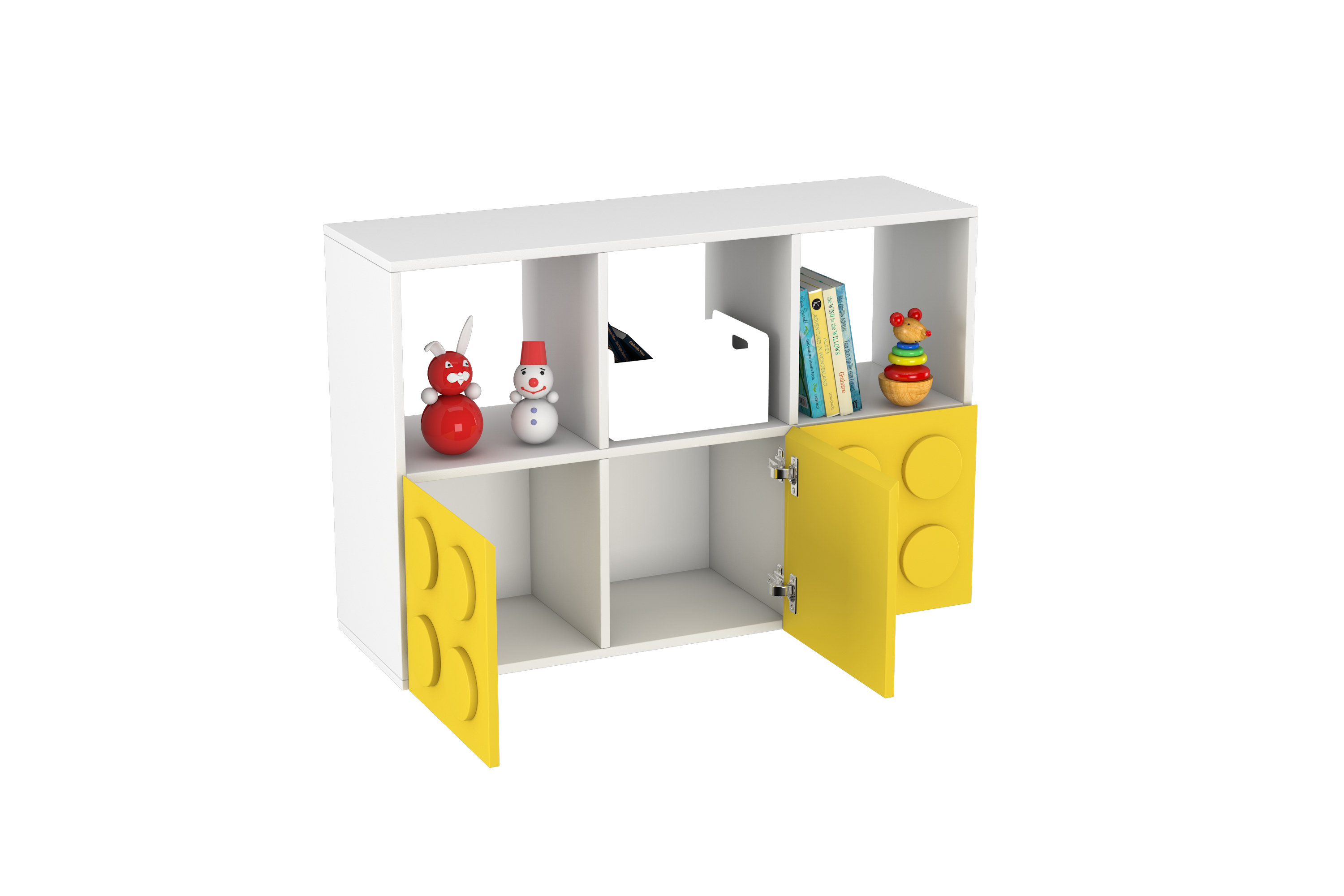 Lego Inspired Montessori Shelves 3x2