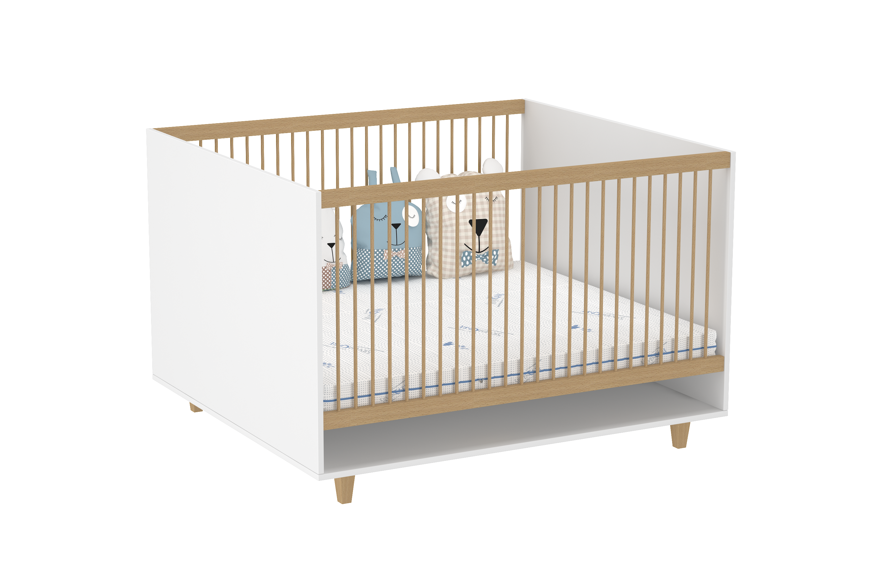 The Elegant Twin Crib