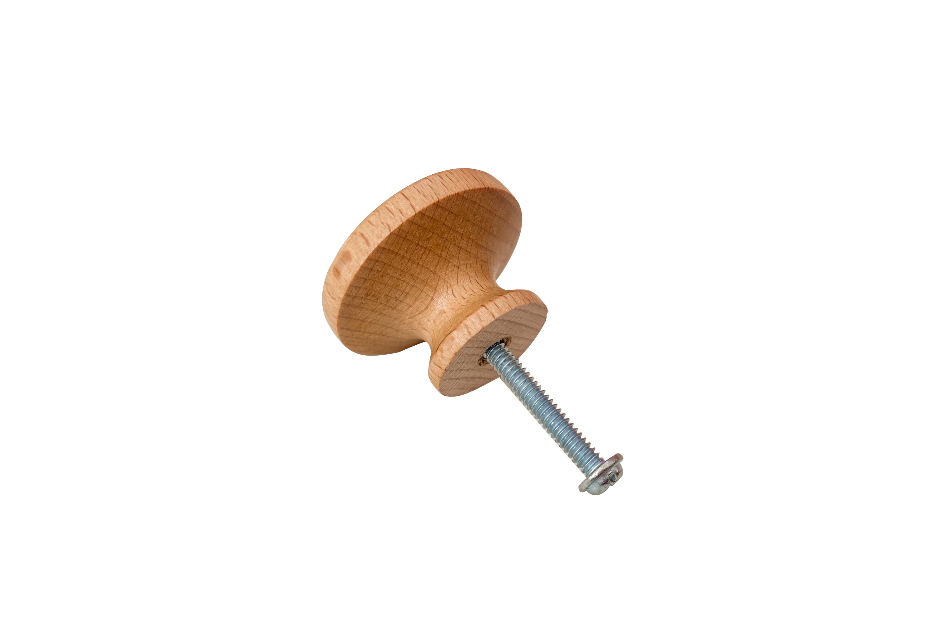 NATURAL FINISH WOODEN KNOB
