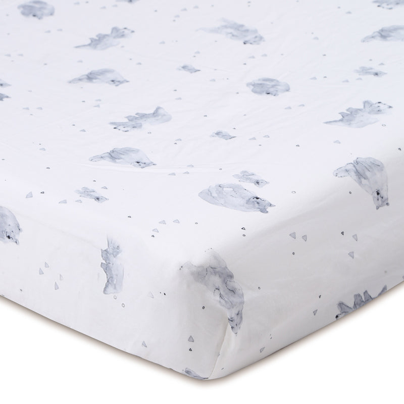 Bear Life- Fitted Changing Pad Sheets in Organic Cotton