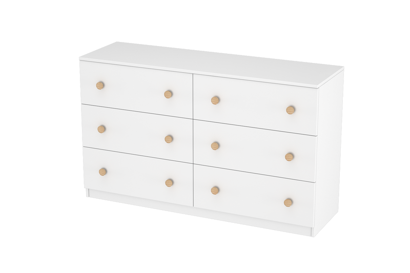 LittleBird Chest of Drawer S1 in White