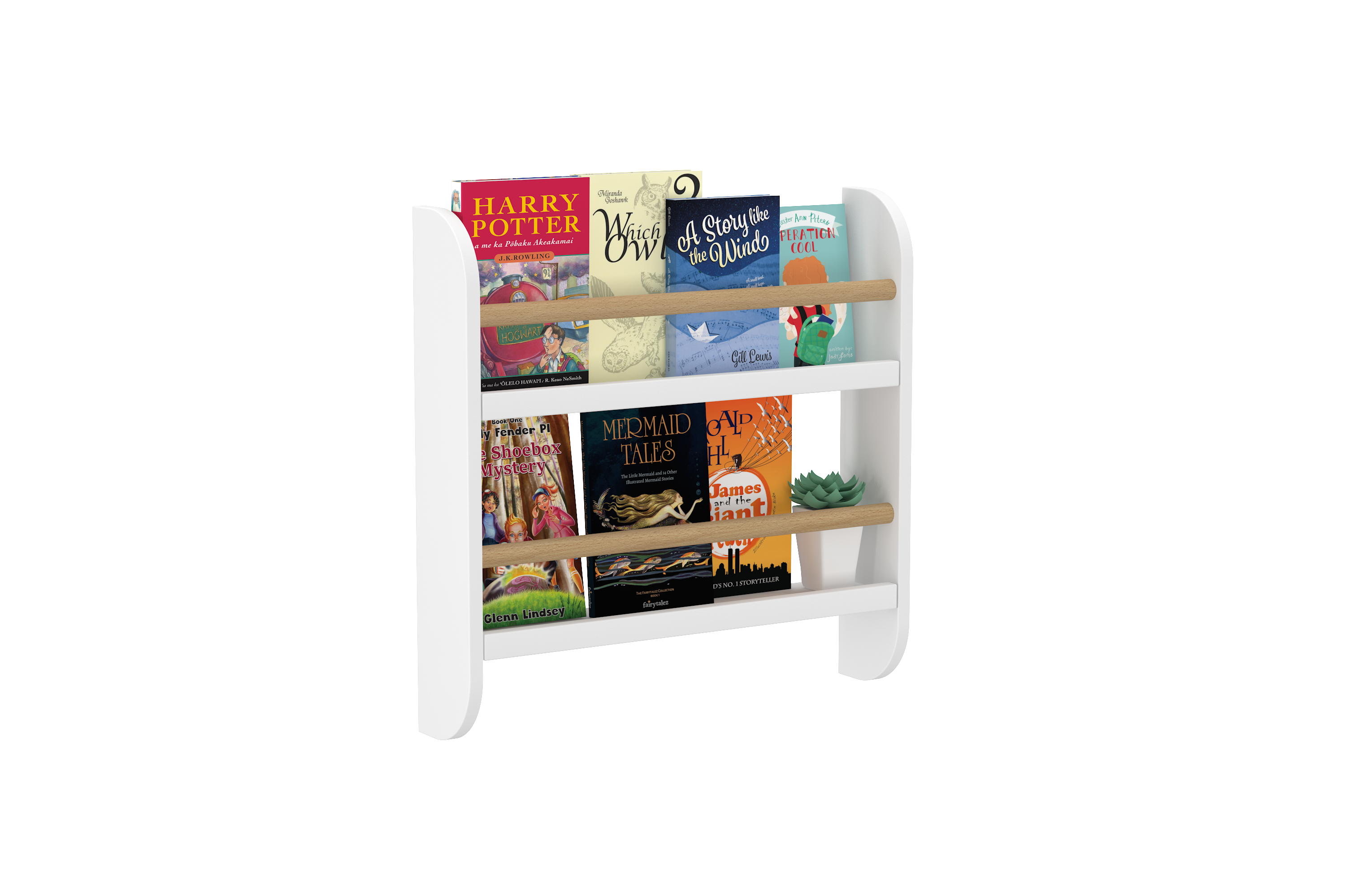 Ledge Mini Wall Shelf in White